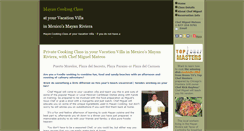 Desktop Screenshot of cancunchef.com